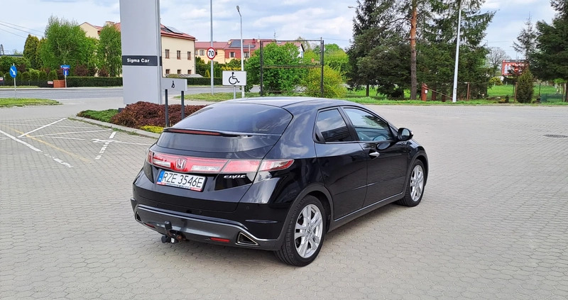 Honda Civic cena 29990 przebieg: 181498, rok produkcji 2008 z Rzeszów małe 352